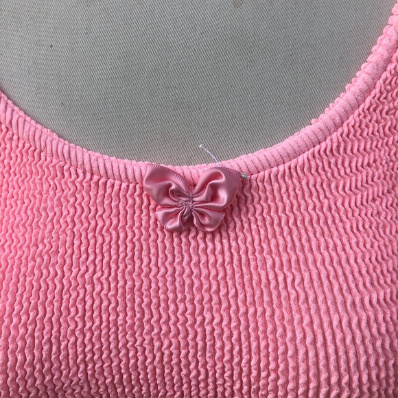 Vintage Hunza G Pink Bikini swimsuit - Picture 2 of 5